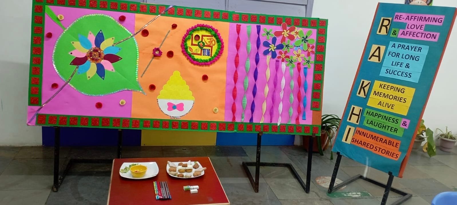 Raksha bandhan celebration in preschool