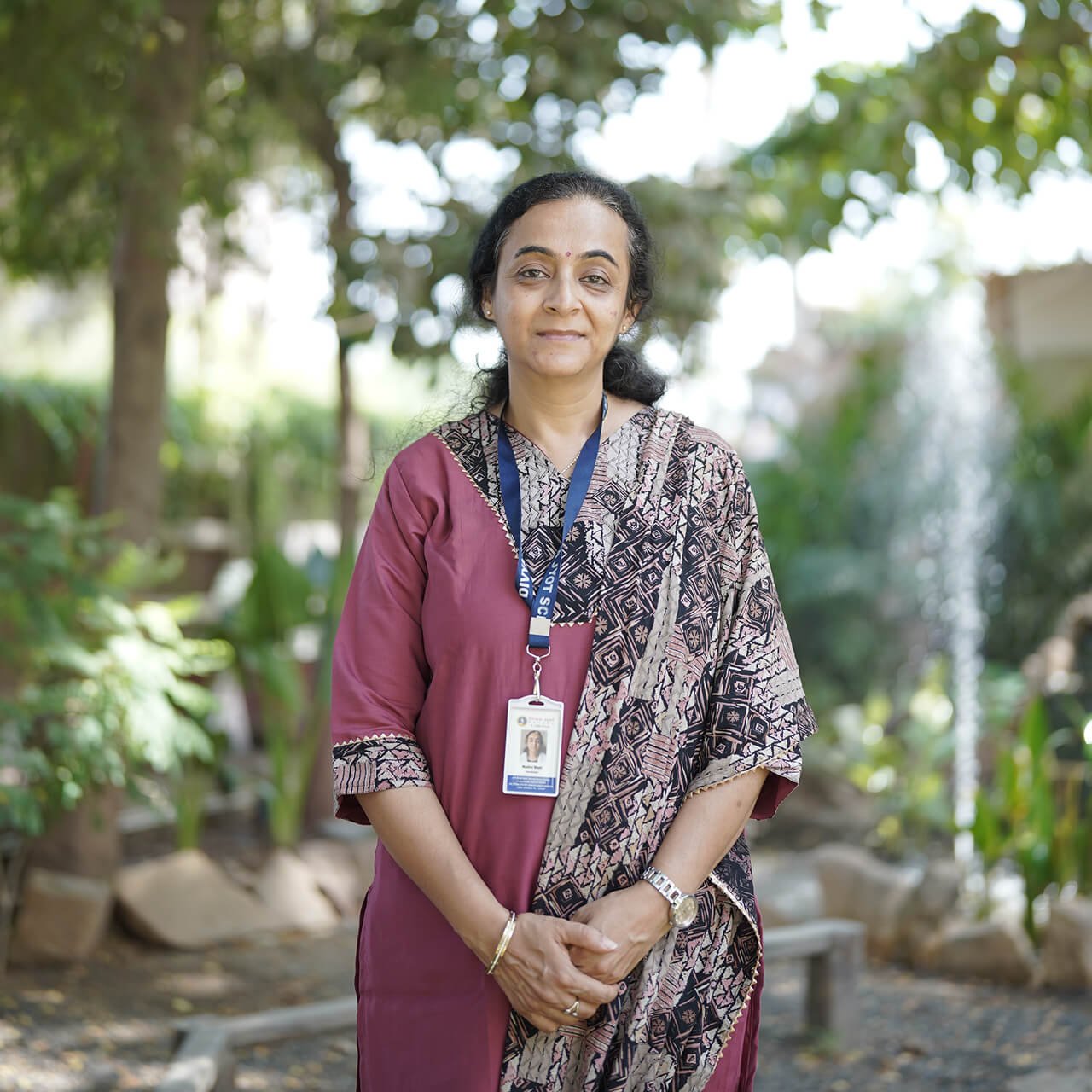 Portrait of School Teacher Standing Outdoors